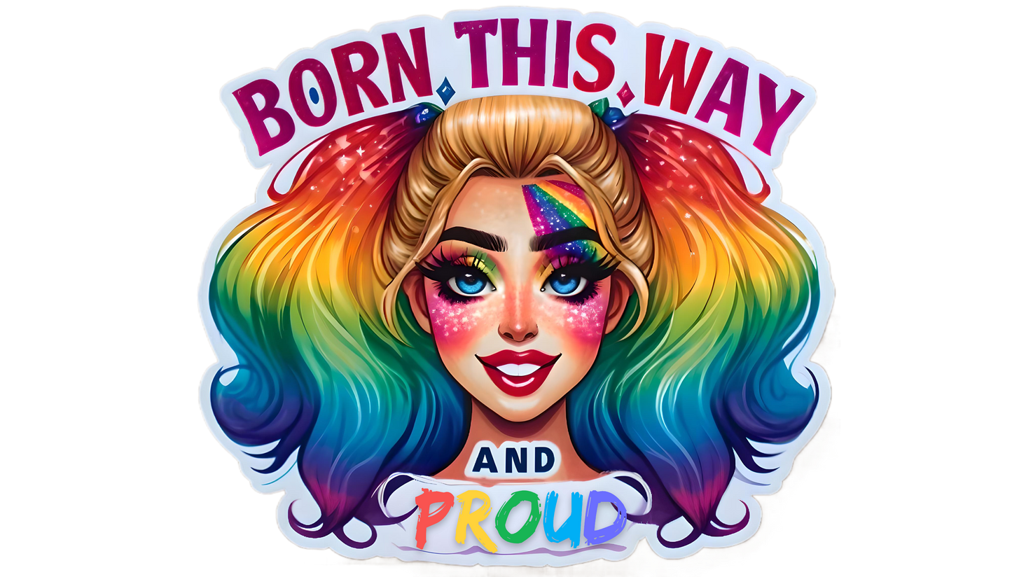 18 Gay Pride Stickers, LGBTQ Rainbow Stickers, Vinyl LGBT Gay Pride Stickers for Laptops, Water Bottles, Luggage, Scrapbooking